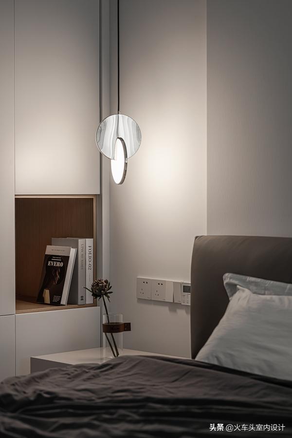 130㎡極簡自然風,方圓交錯,木白有序 130㎡極簡自然風,方圓交錯,木白有序