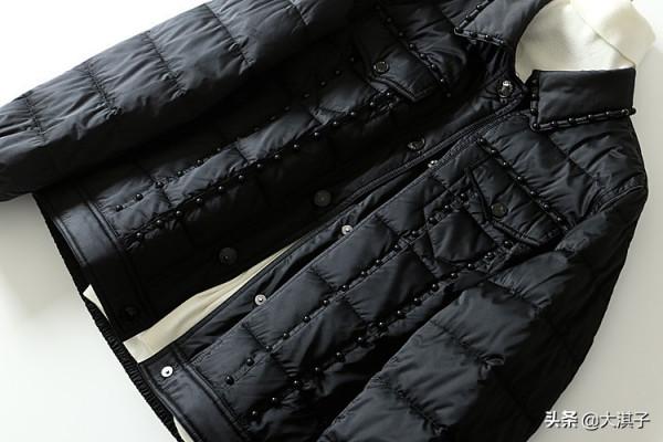 翻領鵝絨夾克羽絨服~很少見的版，氣質很重工