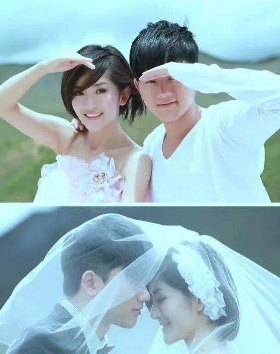 張傑謝娜婚紗照,你早年的婚紗照有沒有這種風格的 張傑謝娜婚紗照,你早年的婚紗照有沒有這種風格的