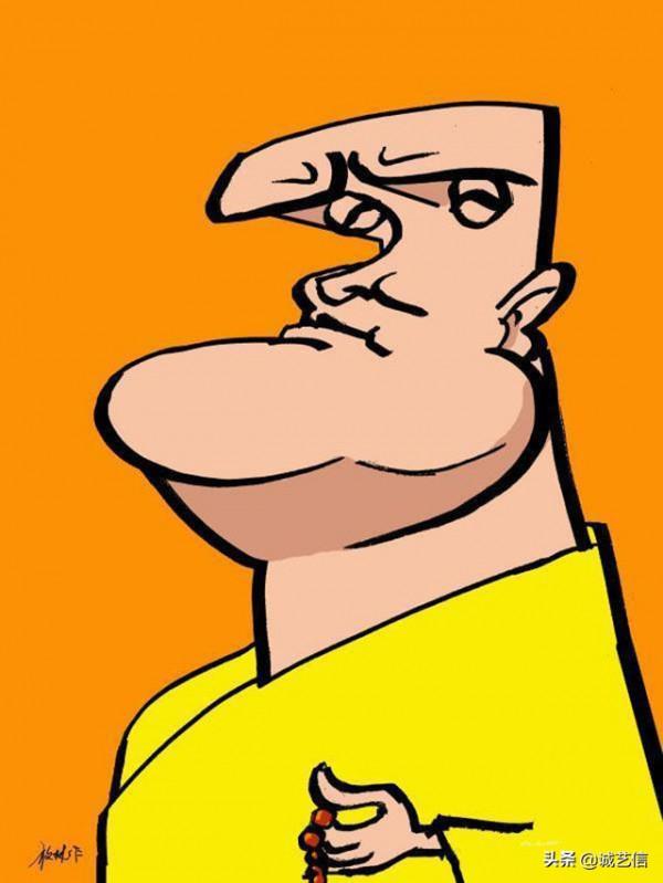 中國藝術名家肖像漫畫展