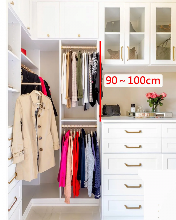 走入式衣帽間太好用！這篇乾貨指南尺寸、格局，直接能用！心動