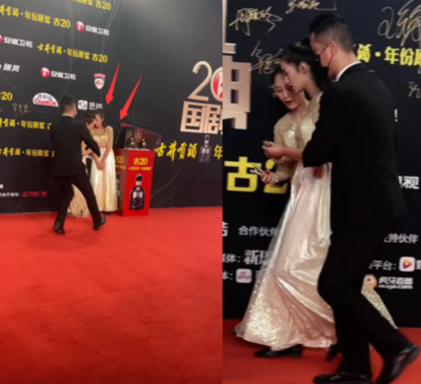 國劇盛典紅毯再引爭議，讓禮儀小姐穿薄裙，中途疑因太冷差點暈倒
