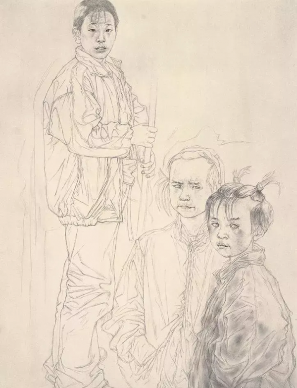 唐永力（中央美術學院教授）素描作品欣賞