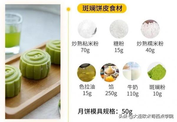 「米月餅」無用烤箱就能學，清甜不油膩，比傳統月餅好吃更健康