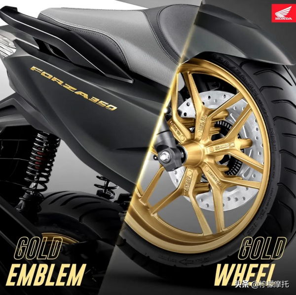 本田釋出Forza350新版本新圖案