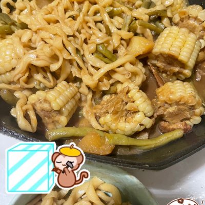 這道豆角燜面，最適合寶寶吃