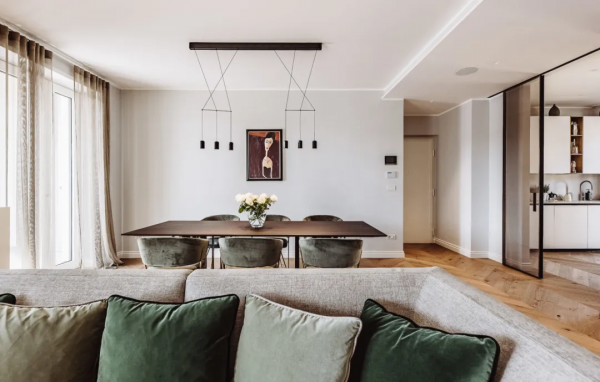 BONALDO米蘭新公寓｜低調奢華的天鵝絨復古之家