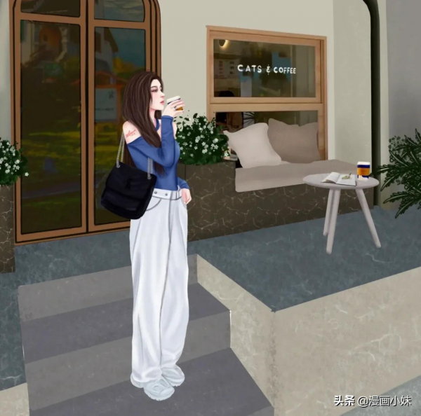 真沒想到，有一個天我們會從無話不說走到無話可說#插畫#