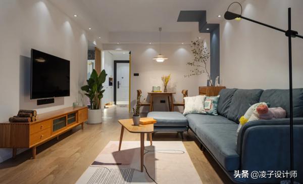 一家三口的90㎡舒適“小窩”，多彩元素的加入，讓生活更出彩