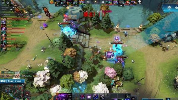 DOTA2：虎牙邀請賽IG完勝，中路紫貓爆炸輸出碾壓
