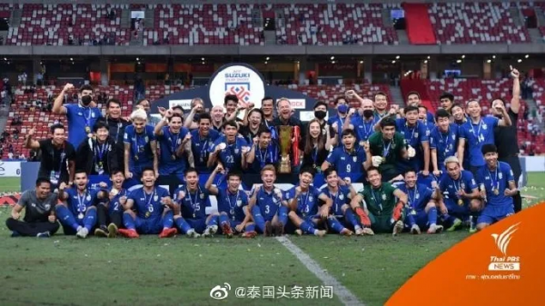 泰國男足6：2戰勝印尼，六奪東南亞足球錦標賽冠軍