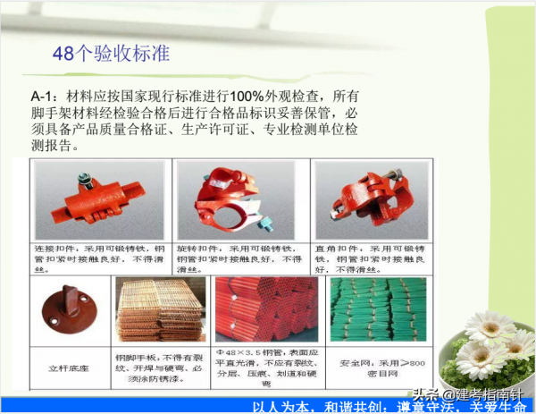 腳手架48個驗收標準和44個驗收細節，詳細齊全圖文並茂，認真看看