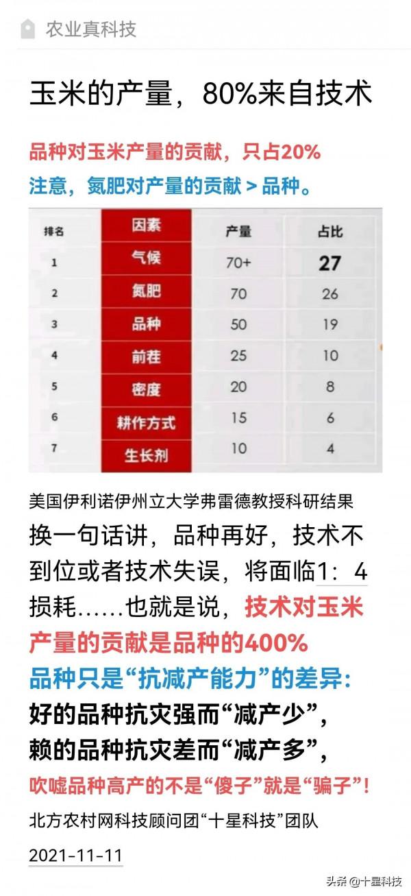 吹噓品種高產的，不是“傻子”就是“騙子”