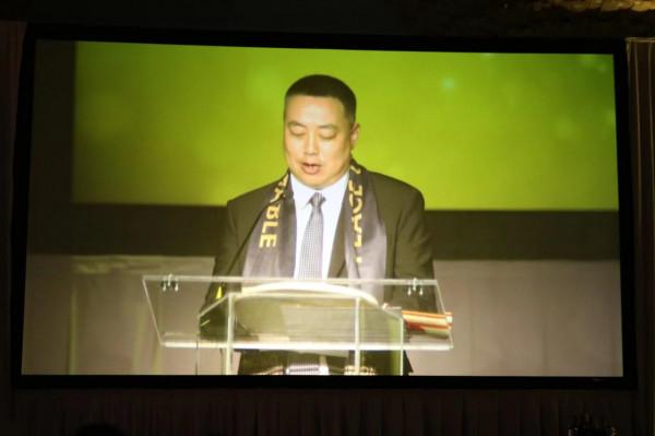 慶祝中美乒乓外交50週年晚宴在休斯頓舉行