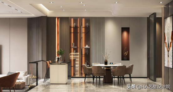 300㎡現代風,活潑撞色設計,輕奢質感美不勝收 300㎡現代風,活潑撞色設計,輕奢質感美不勝收