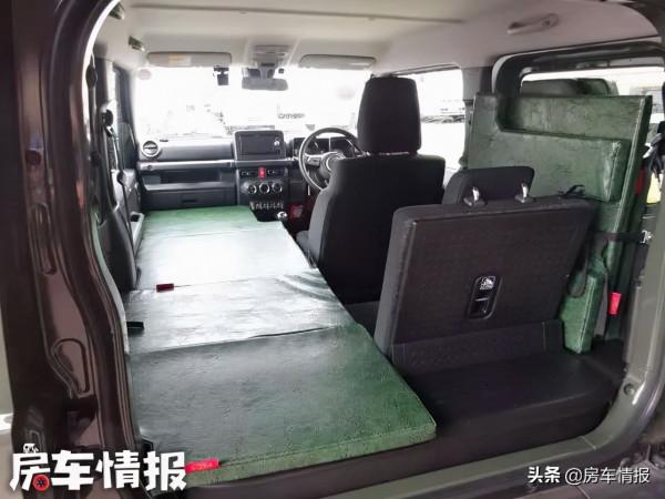 鈴木吉姆尼床車來啦!不僅越野效能好,到了野外還能變大床睡覺 鈴木吉姆尼床車來啦!不僅越野效能好,到了野外還能變大床睡覺