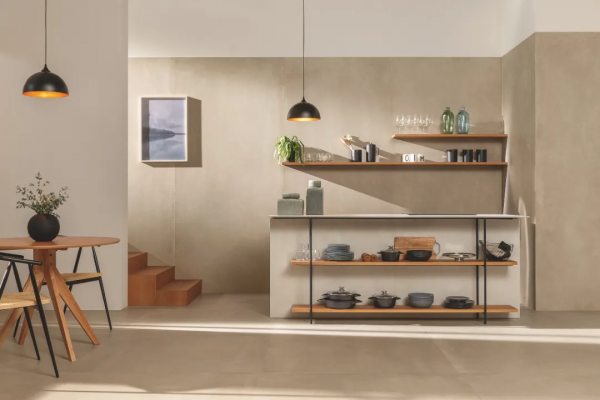 2022瓷磚設計新趨勢：風格化大理石、暖色、極簡、大面積裝飾……