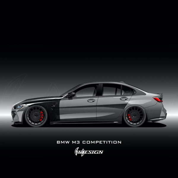 “耗”色之徒，高精度刻畫的全新寶馬M3改裝塗裝設計