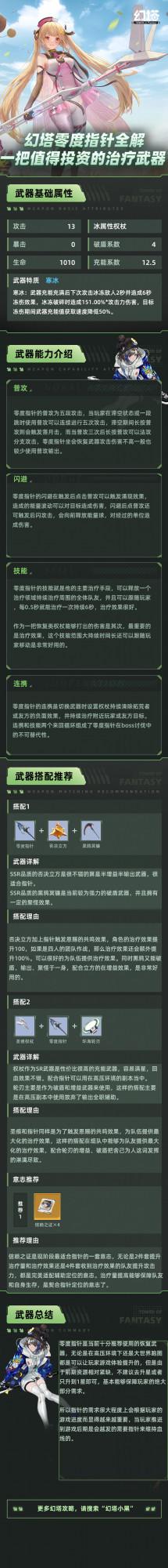 幻塔零度指標全解：一把值得投資的治療武器