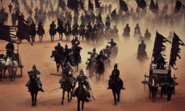 在古代，扛旗兵為何不帶武器還敢衝鋒在前，他們在戰場上有何用？