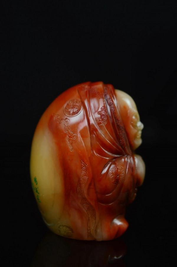 壽山石 芙蓉石 羅漢