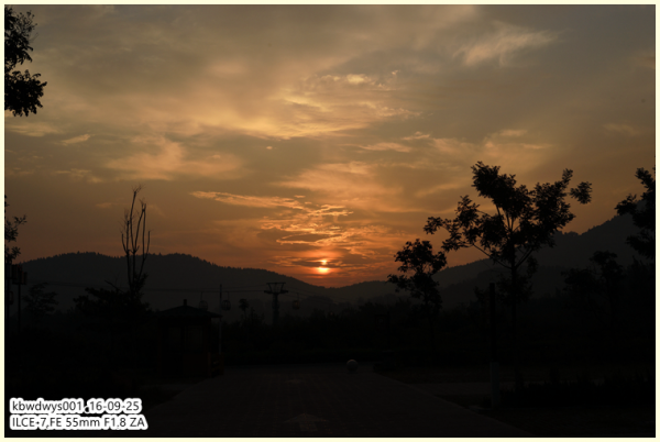 生活雜記：青州駝山山裡紅（20160927）