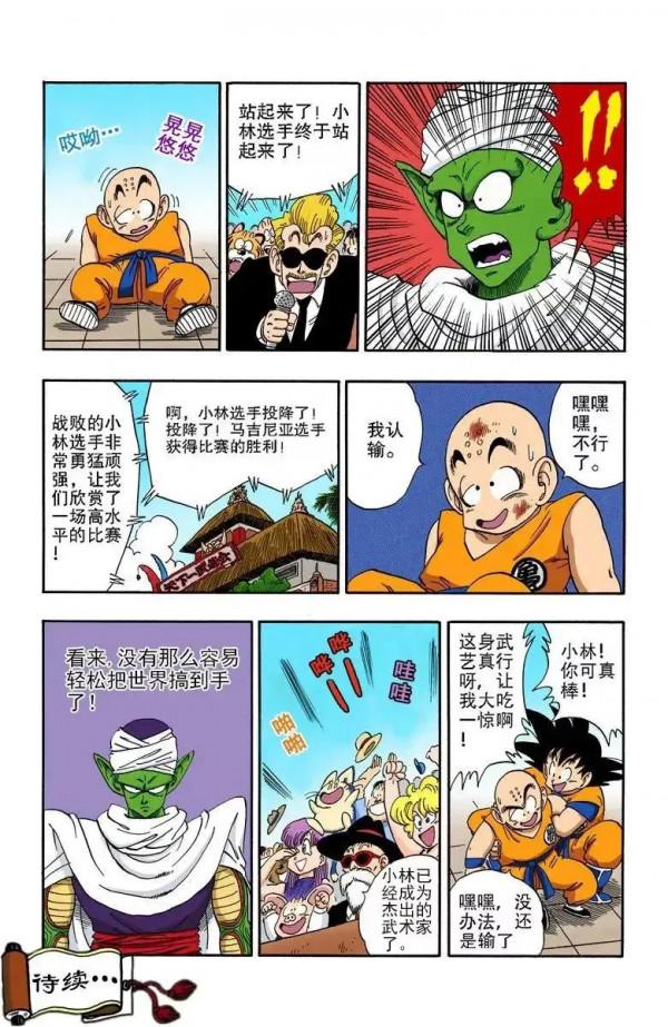 龍珠彩色漫畫第173話 龍珠彩色漫畫第173話