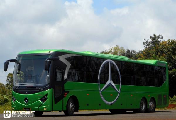 車長近15米，行李艙14方？帶您見識兩款賓士在印度推出的超長大巴