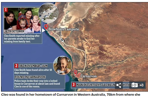 美國4歲女孩全家露營 離奇失蹤18天 遭36歲怪男拐走 被關在房間 美國4歲女孩全家露營 離奇失蹤18天 遭36歲怪男拐走 被關在房間