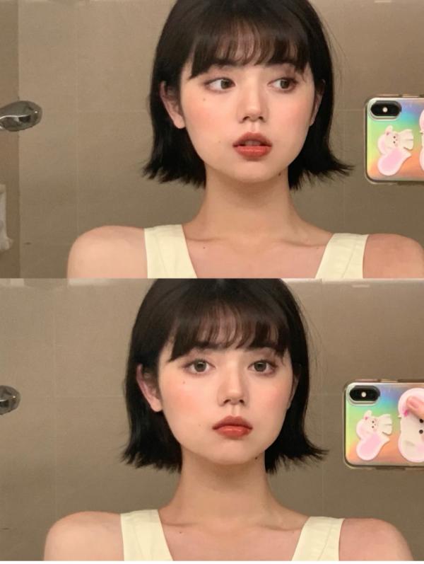 圓臉更合適短髮，4個要點讓你減齡又顯瘦，還有少女的元氣氛圍感