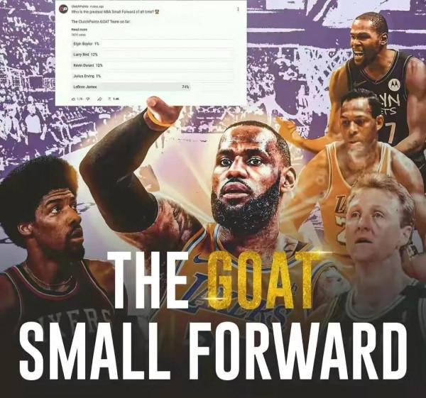 現役第一小前鋒！歷史第一小前鋒？拭目以待