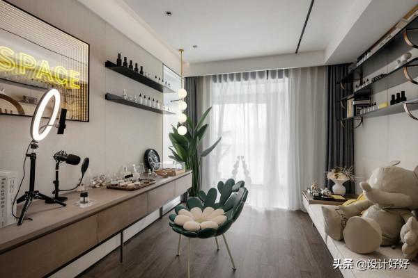 年輕就要“潮”，120平米裝修玩轉潮生活