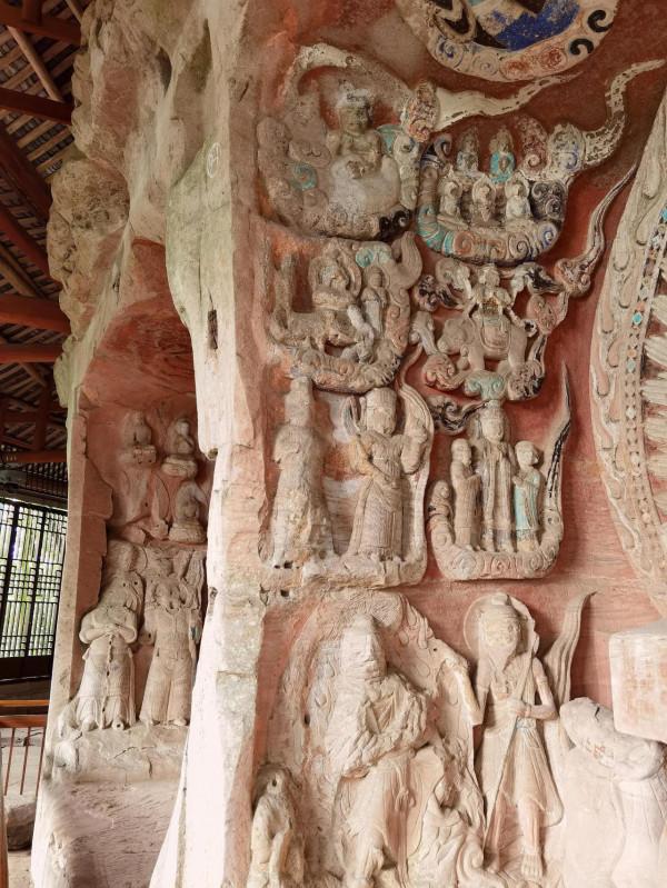 景區雜記｜大足北山石窟，一覽＂唐宋觀音造像陳列館＂的絕世風彩