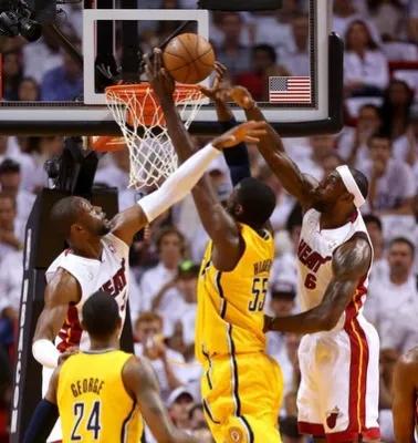 東決連年阻擊詹姆斯，曾經的“黑姚明”希伯特去哪了？