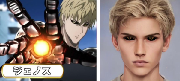 《一拳超人》AI真人化，龍捲與吹雪顏值超高，犬俠是認真的嗎？