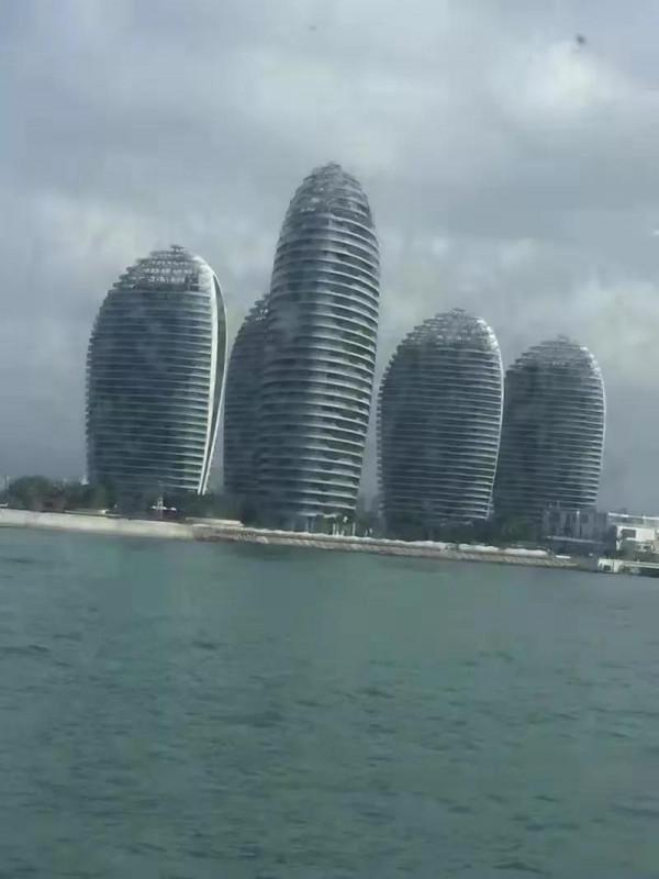 迪拜的海岸風光