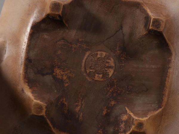 舊藏 老紫砂瓜葉紋茶壺 舊藏 老紫砂瓜葉紋茶壺