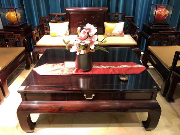 相當大氣 | 青蓮卷書沙發十三件套