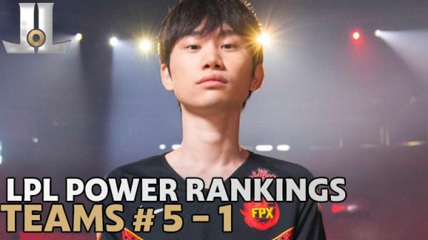 外媒釋出LPL新賽季陣容強度排名：EDG RNG LNG位列前三