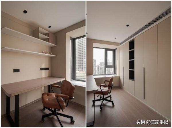 這對夫妻太有遠見，堅持摒棄陽臺，電視牆打滿櫃子，場面實用大氣