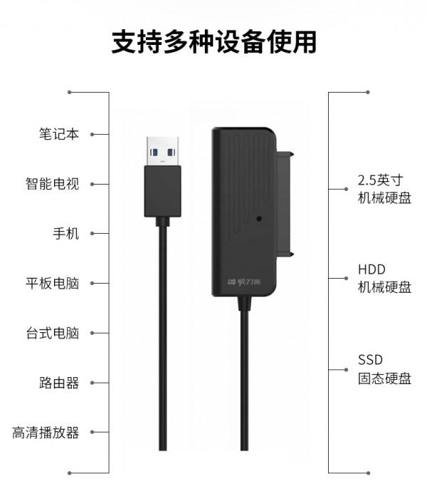 ​快刀客USB3.0轉SATA轉換器