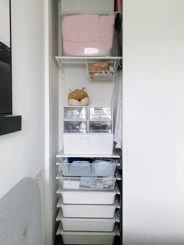 服！沒有沙發電視，60㎡住出120㎡的通透感