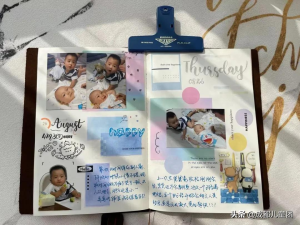 隔10天拍張照,拍影片,寫手帳……90後媽媽們這樣記錄孩子的成長 隔10天拍張照,拍影片,寫手帳……90後媽媽們這樣記錄孩子的成長