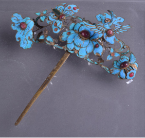 赤珠華翠 清代的各式簪花