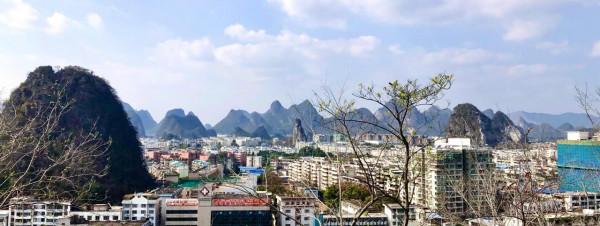 百里灕江第一山-虞山 百里灕江第一山-虞山