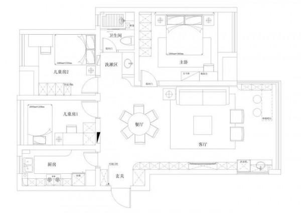 110平米輕奢小三房，精緻高階感滿滿
