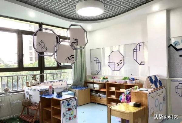 幼兒園新中式環創合集，充滿了江南水鄉的儀式感，孩子們最喜歡了