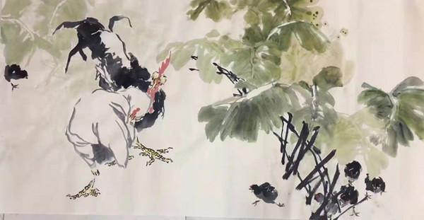 中國著名畫家李仲畫作欣賞