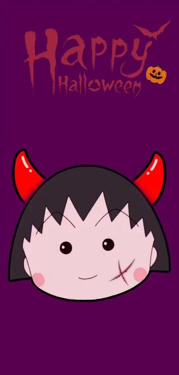 櫻桃小丸子屏鎖桌布套圖