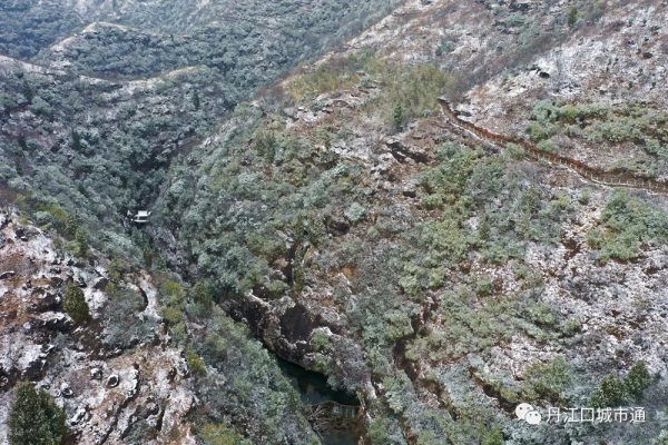 2022年春季丹江口最美雪景，你知道是哪裡嗎？